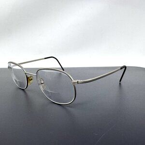 Vintage Cottet Men’s Eyeglasses Full Metal Gray Frame France Tech 9295C 51-20